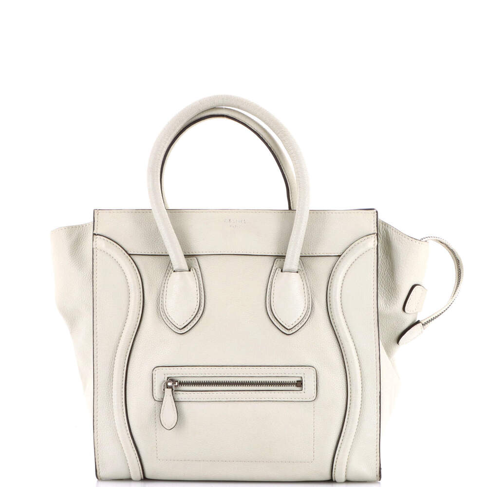 Celine Mini Luggage Bag Grainy Leather
